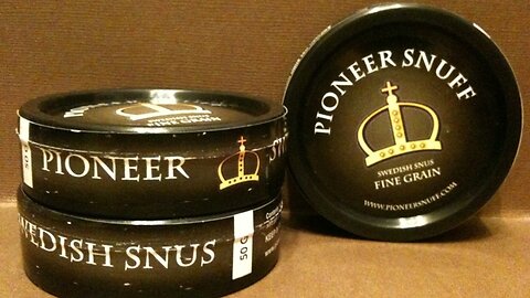 Pioneer Snuff (Swedish Snus) Review