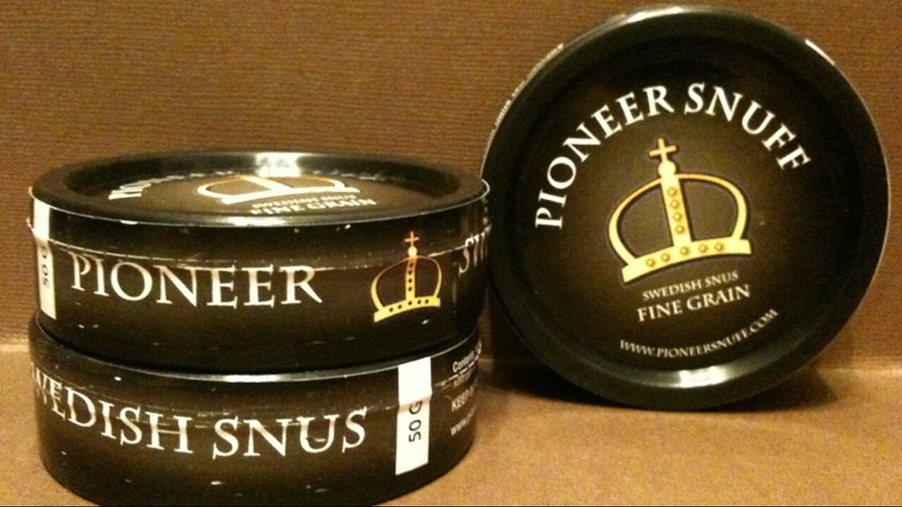 Pioneer Snuff (Swedish Snus/Discontinued) Review