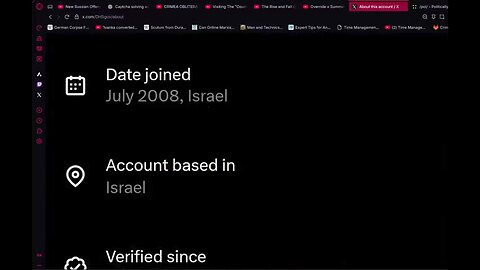 The official United States 'Department of Homeland Security' (DHS) account was created in Israel!