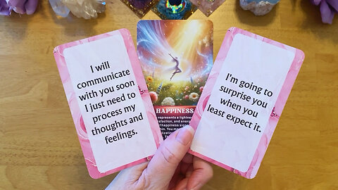 UNEXPECTED COMMUNICATION COMING FROM YOUR PERSON 🌸 WHAT THEY SAY WILL SURPRISE YOU 😲 (LOVE READING)