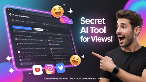 AI Tool for Viral Hashtags, SEO Keywords & Titles | Grow YouTube, Instagram & TikTok Fast