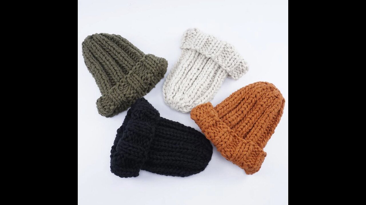 Autumn and winter fashion wild thick wool hat available at One Red Hill