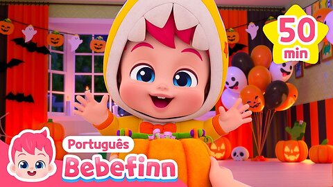 🍬Quer Meu Doces de Halloween? | Dia das bruxas | +Completo | Bebefinn em Português- Canções Infantis
