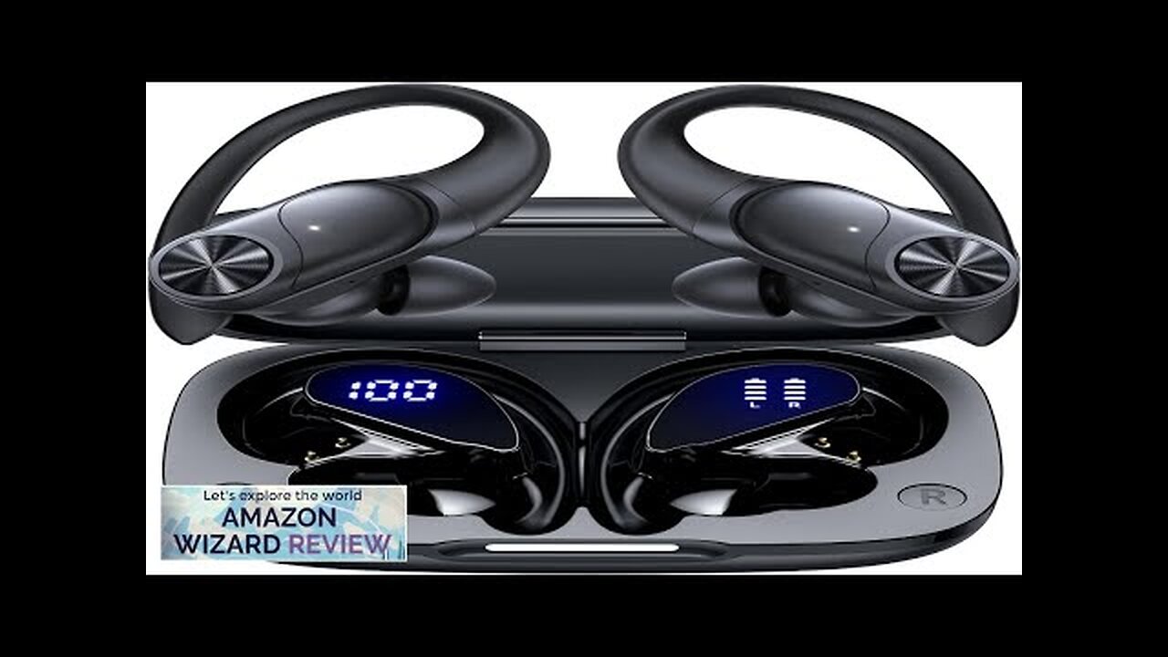 Bluetooth Headphones Wireless Earbuds 80hrs Playtime Wireless Charging Case Digital Display Review