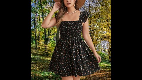 12 Vestidos Plus Size Tropicais Curvas Elegante Floral Delicados Estampados Sexy