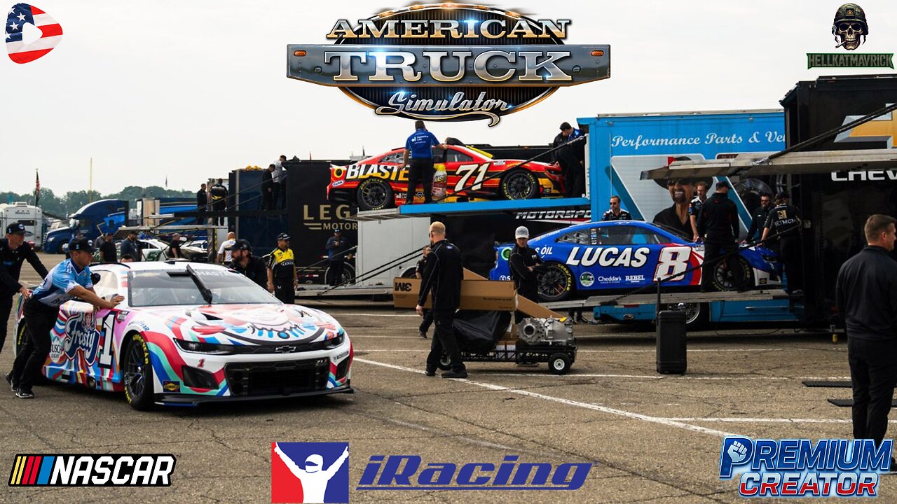 🚛🏁ATS HAUL ‘N’ HUSTLE With CB RADIO ACTIVE: TEXAS TO KANSAS NIS RACE LATER TONIGHT LIVE!🚛🏁