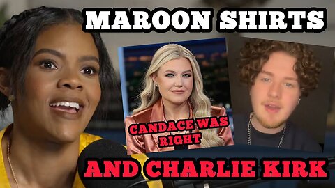 Candace Owens Was Right — The “Maroon Shirts” Story Just Got CONFIRMED