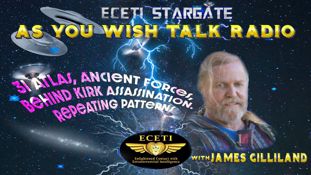 3i Atlas, Ancient Forces, Behind Kirk Assassination. Repeating Patterns