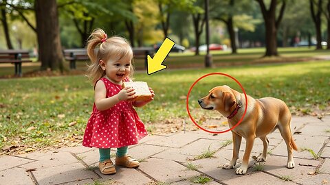 "Una Niña Le Da Su Sándwich a un Perro Callejero, al Día Siguiente Ocurre lo Inesperado..."