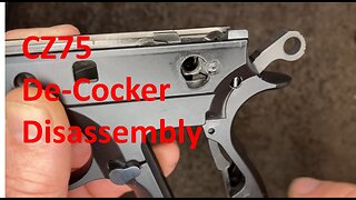 CZ75 P01(De-Cocker) - Part 1, Complete Disassembly