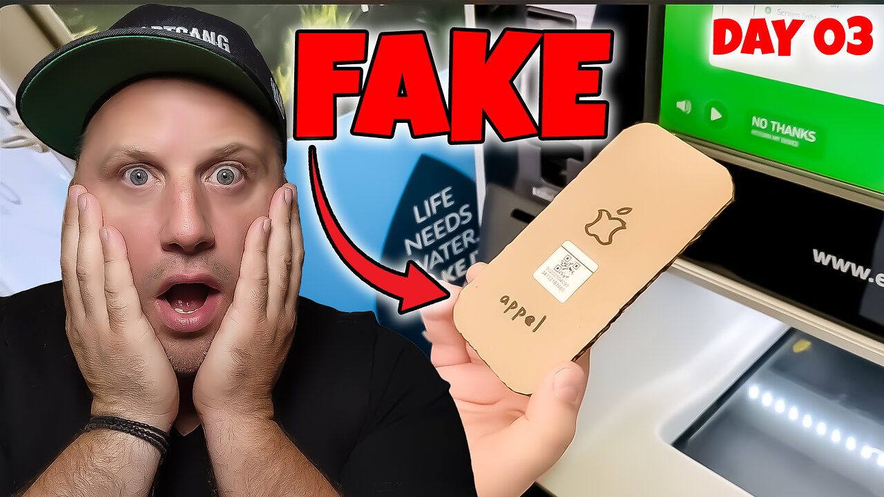 😱 Selling FAKE Phones At Walmart... 💰
