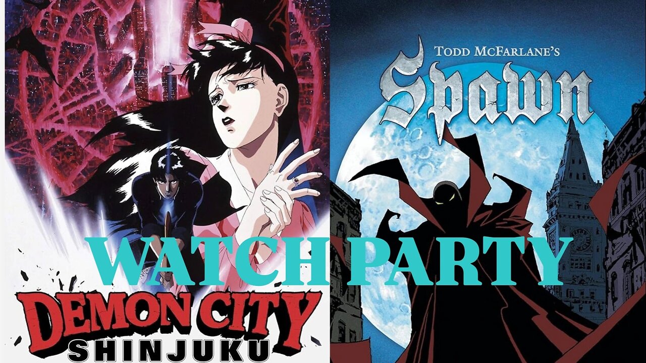 Demon City Shinjuku (1988) & Spawn (s1 e1-3 | 👻Hell-O'-Stream🎃