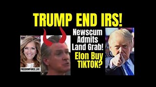 TRUMP TO END IRS! Newscum Admission - Jan 15