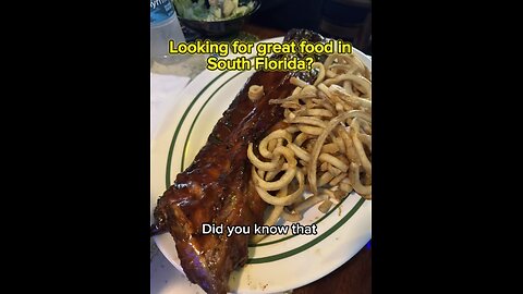 Looking for great food in South Florida?