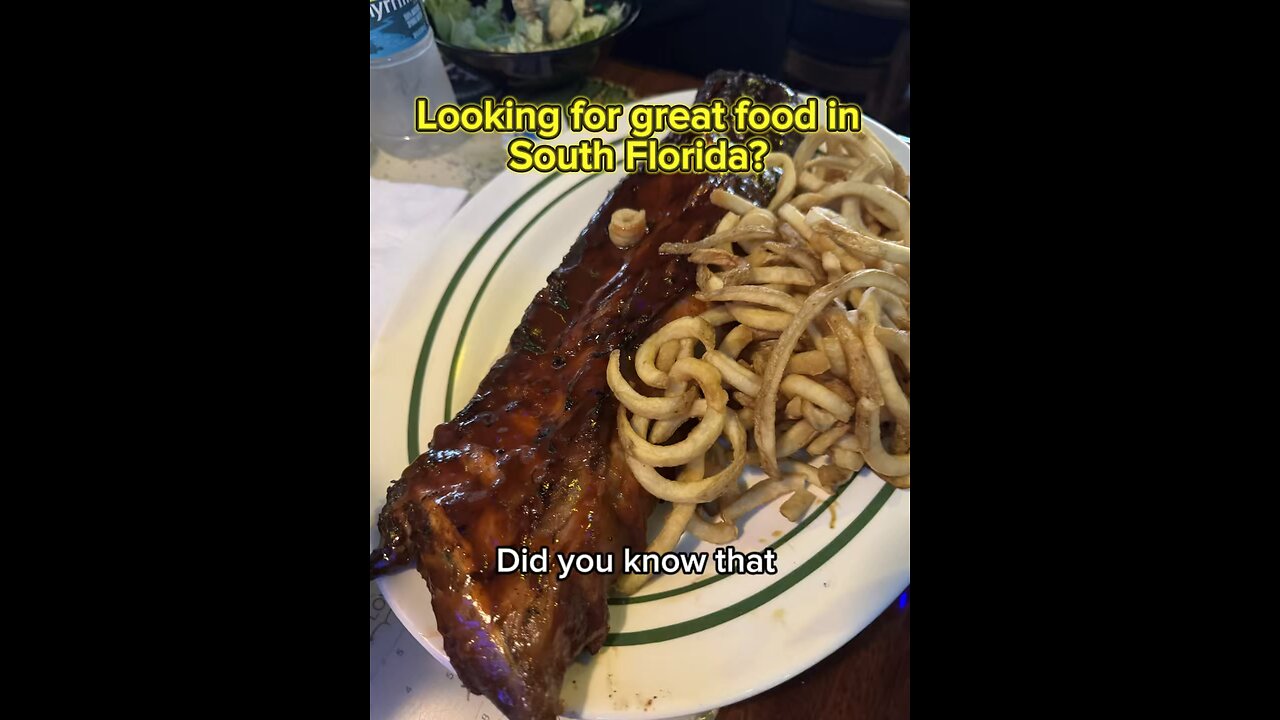 Looking for great food in South Florida?