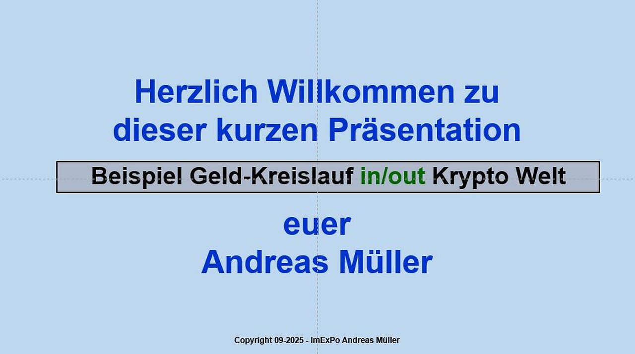 Kryptowelt - Einstieg - Infrastruktur