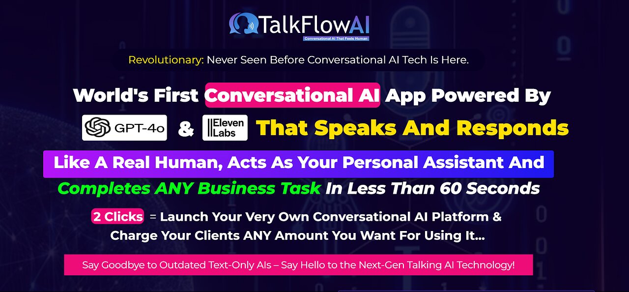 talkflow ai overview: A Conversational AI That Feels Natural, Your Personal Assistant for Business