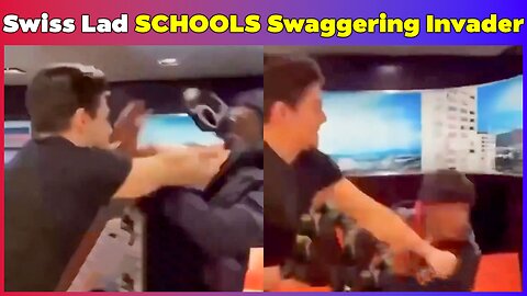 Swiss Patriot Drops Cocky Migrant Like a Bad Fondue – Don’t Poke the Alps!