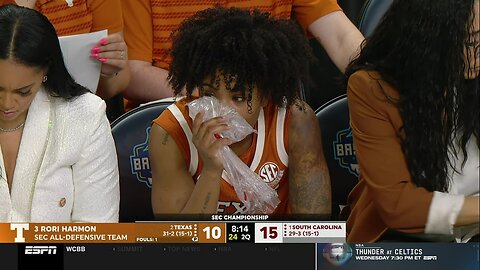 🤕 Harmon POPPED In The Nose, NO FOUL | South Carolina vs Texas, SEC Women's Basketball Tournament