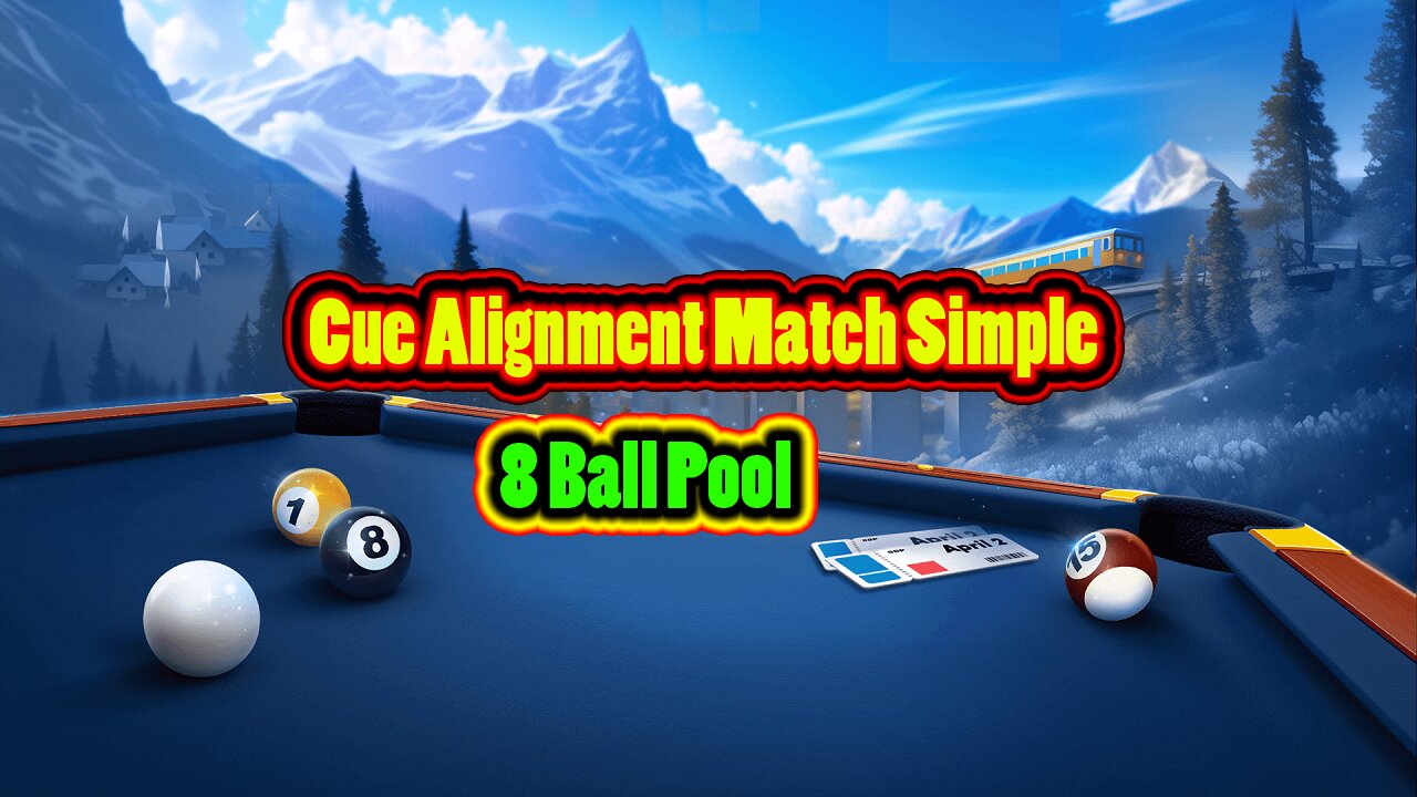 ✨ Cue Alignment Match – Simple Game Pace 8 Ball Pool