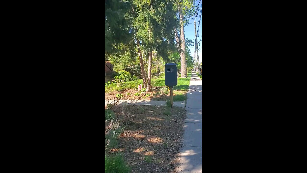 To The Dr. Who Little Free Library