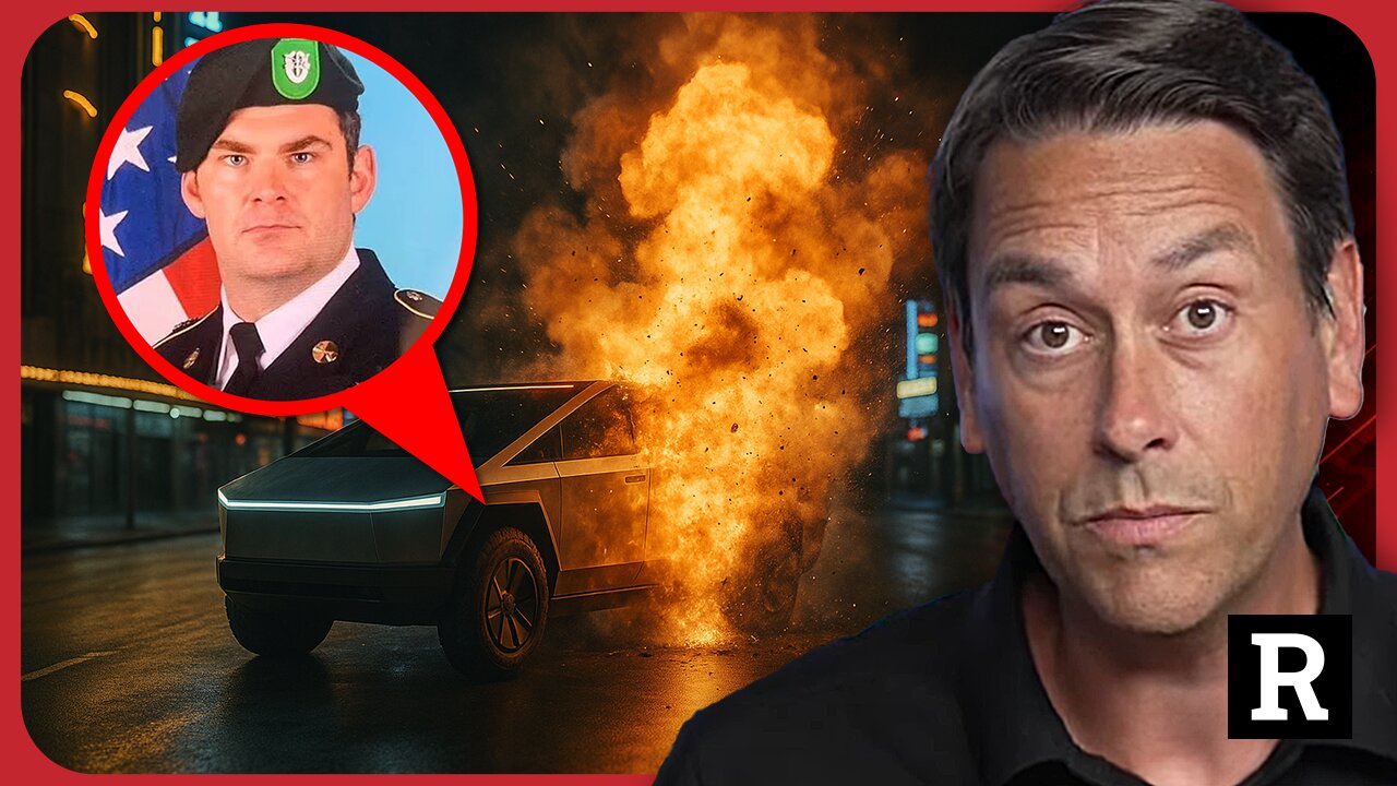 Cybertruck Explosion MYSTERY: New Vegas Manifesto Makes This Even Stranger | Redacted News