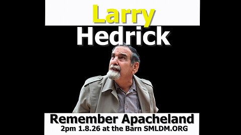 Apacheland Legends Revealed! 🔥 Larry Hedrick LIVE at the Lost Dutchman Museum