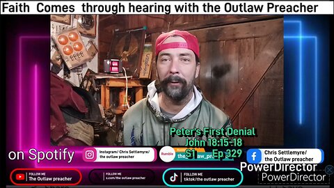 Peter’s First Denial John 18:15-18 S1 Ep 329