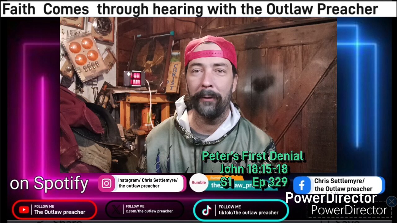Peter’s First Denial John 18:15-18 S1 Ep 329