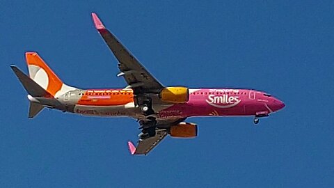 Boeing 737-800 PR-GXR coming from Salvador to Fortaleza