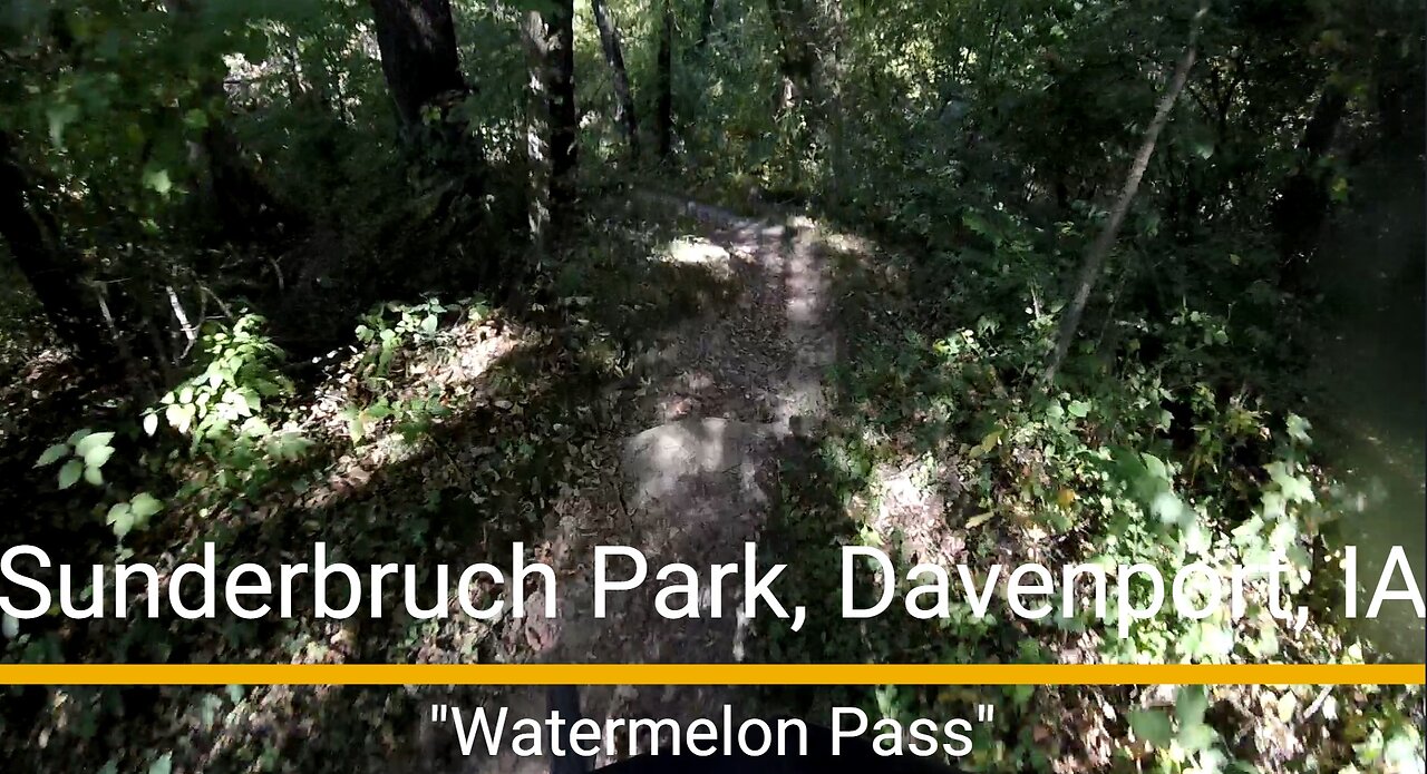 Sunderbruch Park MTB trail - "Watermelon Pass"