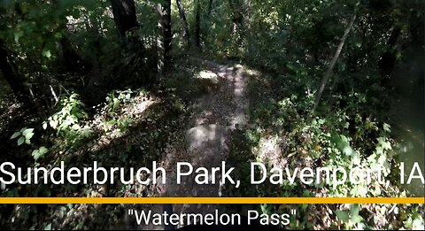 Sunderbruch Park MTB trail - "Watermelon Pass"