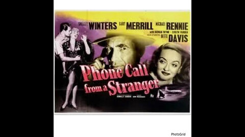 CS #434. "Phone Call from a Stranger," Gary Merrill, Shelley Winters, Keenan Wynn
