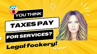 You Think Taxes Are For Services?