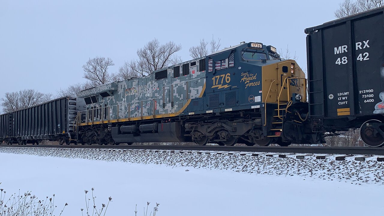 Amtrak vs CSX with a Patriotic surprise