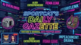Sportcat's Daily Gazette | AI Overlords, Leaked Reports & Is Musk an Alien?