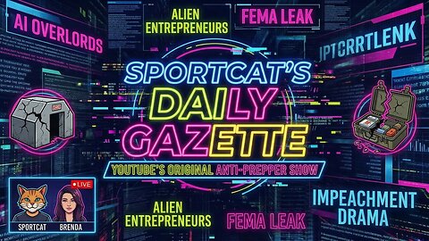 Sportcat's Daily Gazette | AI Overlords, Leaked Reports & Is Musk an Alien?