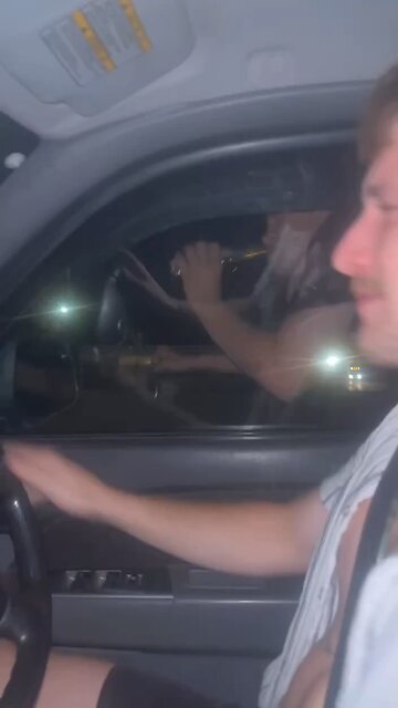 Drunk Superman Visits me while I drive!