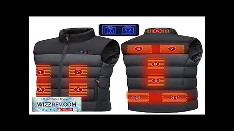 TENGOO HV-11 Heated Vest 11 Heating Areas Men Jacket Heated Winter Womens Review