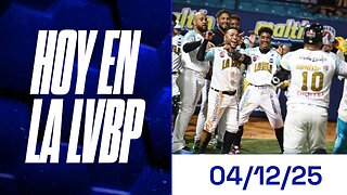 Bravos están sólidos en la punta | Hoy en la LVBP 04 de diciembre 2025