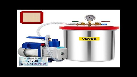 VEVOR Vacuum Chamber with Pump 5 Gallon Chamber 5CFM 1/3 HP Single Review