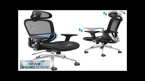 VEVOR Ergonomic Office Chair Desk Chair with Mesh Seat Angle and Height Review