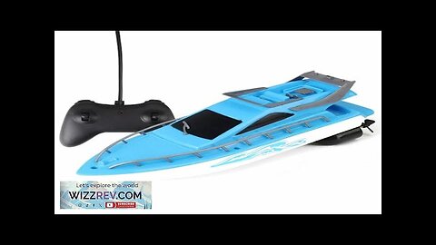 Remote Control RC Boat Speedboat Water Remote Control High-speed Rowing Toy Tough Review