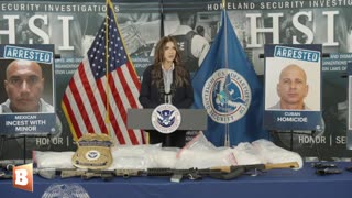 MOMENTS AGO: DHS Sec. Kristi Noem Holds Press Briefing...