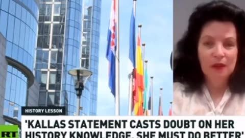 "RUSSIAN BORN" KAJA KALLAS about WW2
