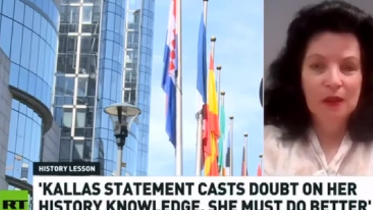 "RUSSIAN BORN" KAJA KALLAS about WW2