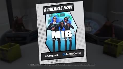 Men in Black: Most Wanted - Official Launch Trailer | Upload VR Showcase Winter 2025