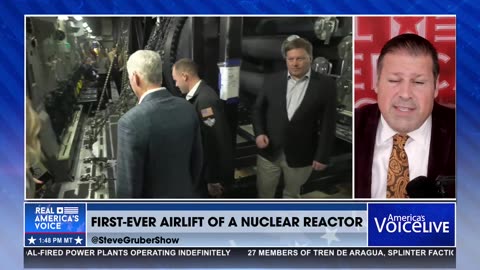 FIRST EVER AIRLIFT OF NUCLEAR REACTOR: PROTECTING AMERICA