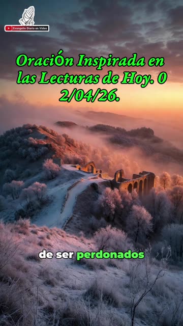 Oración Inspirada en las Lecturas de Hoy. 02/04/26.