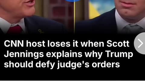 Scott Jennings & Abby Phillips Go At It About Trump Defying Judge's Orders!